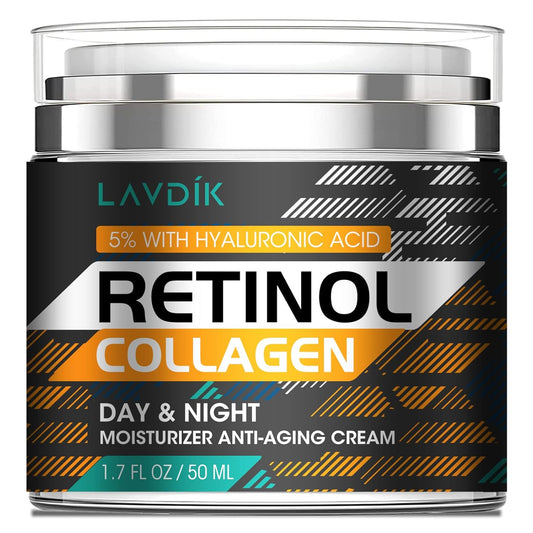 Crema de retinol para cara con ácido hialurónico LAVDIK