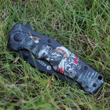Cuchillo abatible, cuchillo de apertura asistida con resorte