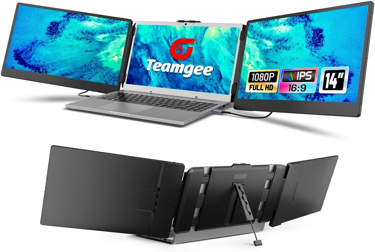 Extensor de Pantalla Teamgee 14 Full HD para Laptop 13-17