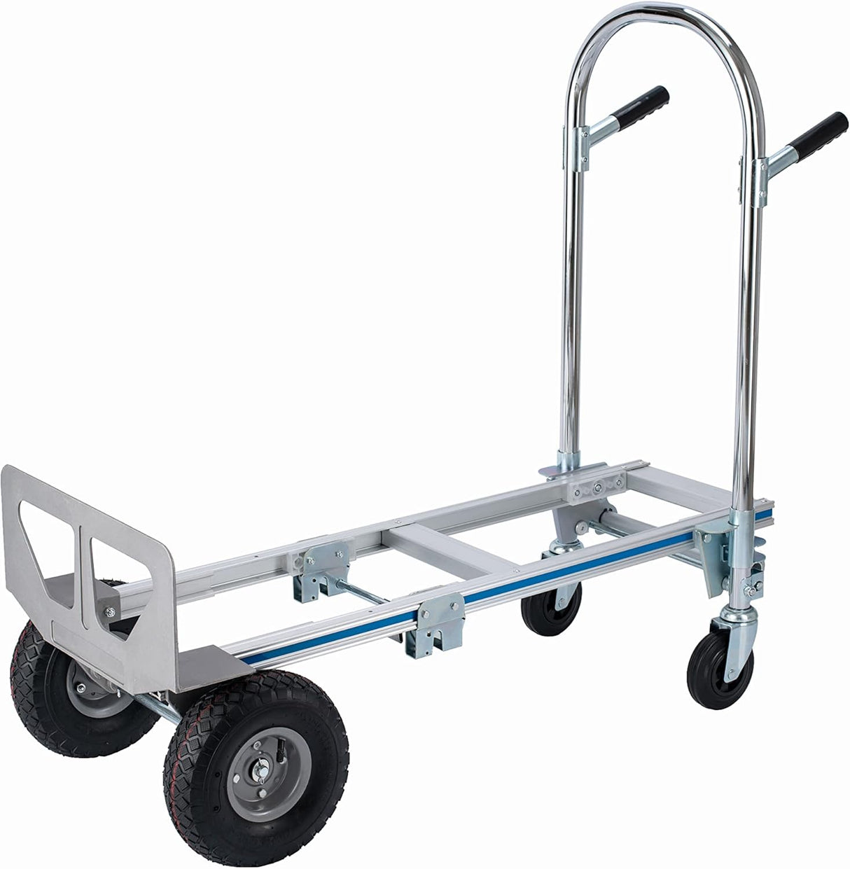 Carretilla de Aluminio 2 en 1 770lbs Capacidad Utility Cart