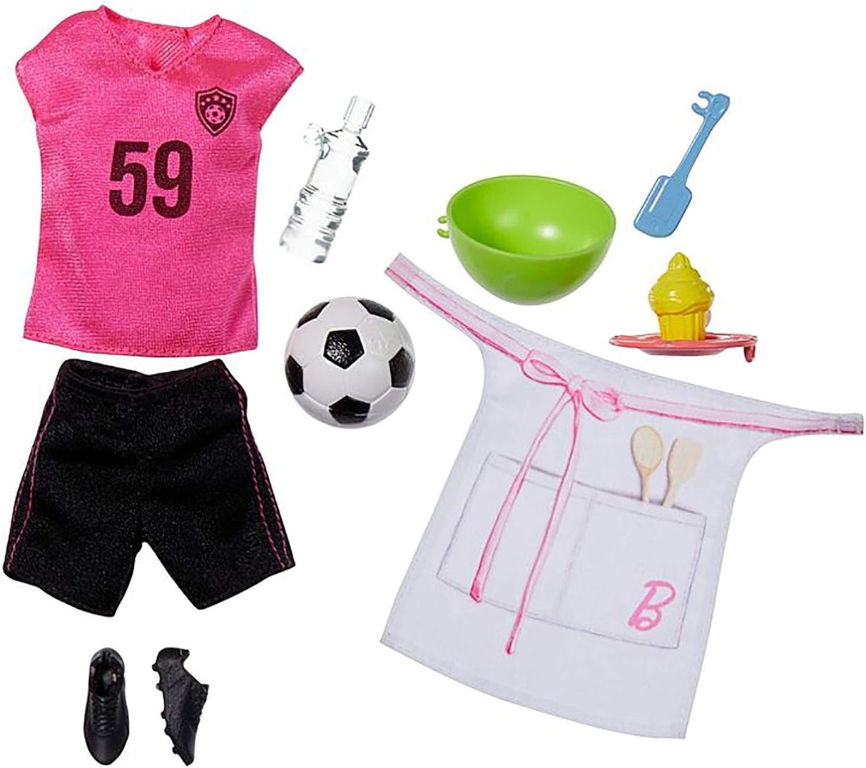 Muñeca Barbie Sorpresa Carreras con Accesorios, Modelo 2023