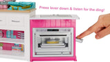 Barbie Cocina Juguete con Muñeca, Luces, Sonidos y Accesorios