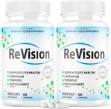 Suplemento ocular Revision 2.0, 120 cápsulas, cuidado avanzado.