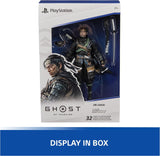 Figura Samurai Jin Sakai, PlayStation, Ghost of Tsushima, 6”