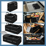 Organizador de Maletero con Cooler, 3 Compartimentos, Plegable