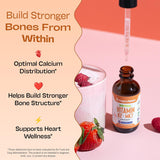 Suplemento líquido de K2 MK7, vegano, no GMO, 60ml