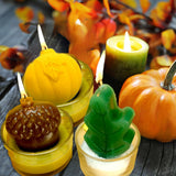 Molde de Silicona 3D Calabaza Fall - 2 Pcs para Dulces y Tartas