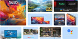 Televisor Outdoor 75 SYLVOX QLED 4K, 2000 Nits, IP55, 2024