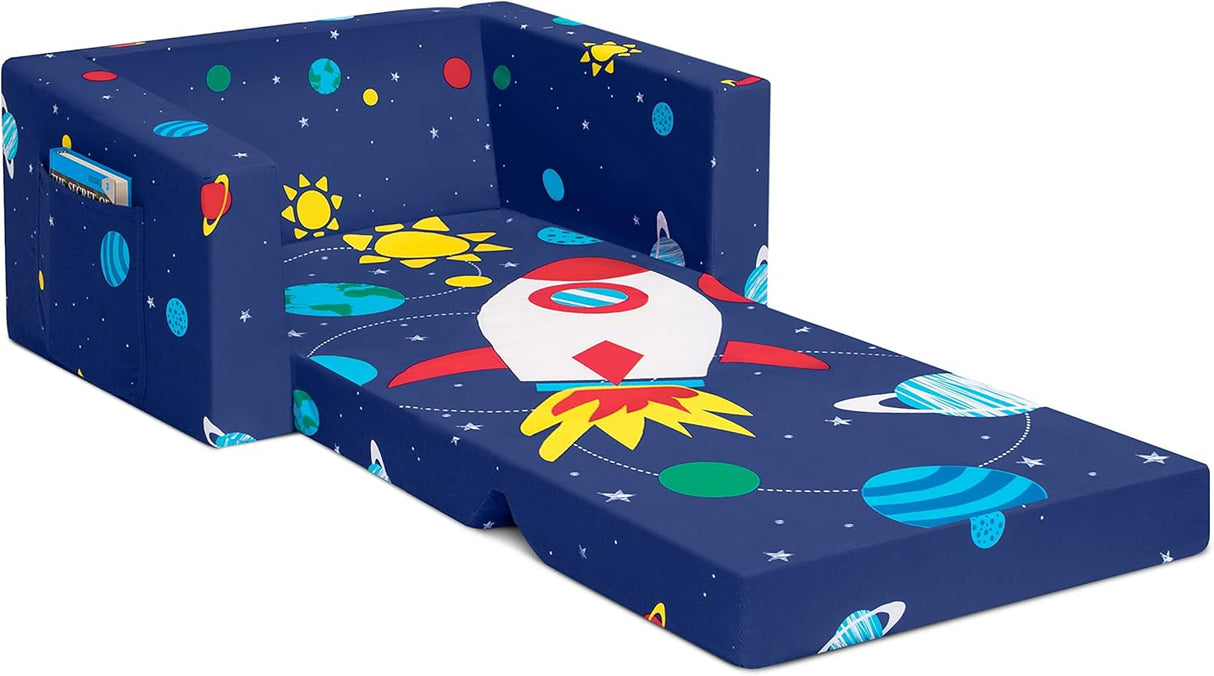 Silla transformable en cama cómoda para niños Delta Children