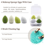 Juego de Pinceles de Maquillaje 22 Piezas, Kit Completo