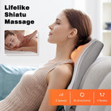 Masajeador de Cuello y Hombros con Calor, Shiatsu 3D, Modelo X