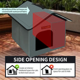 Casa para Gatos Exterior Rest-Eazzzy, Aislada y Resistente, S