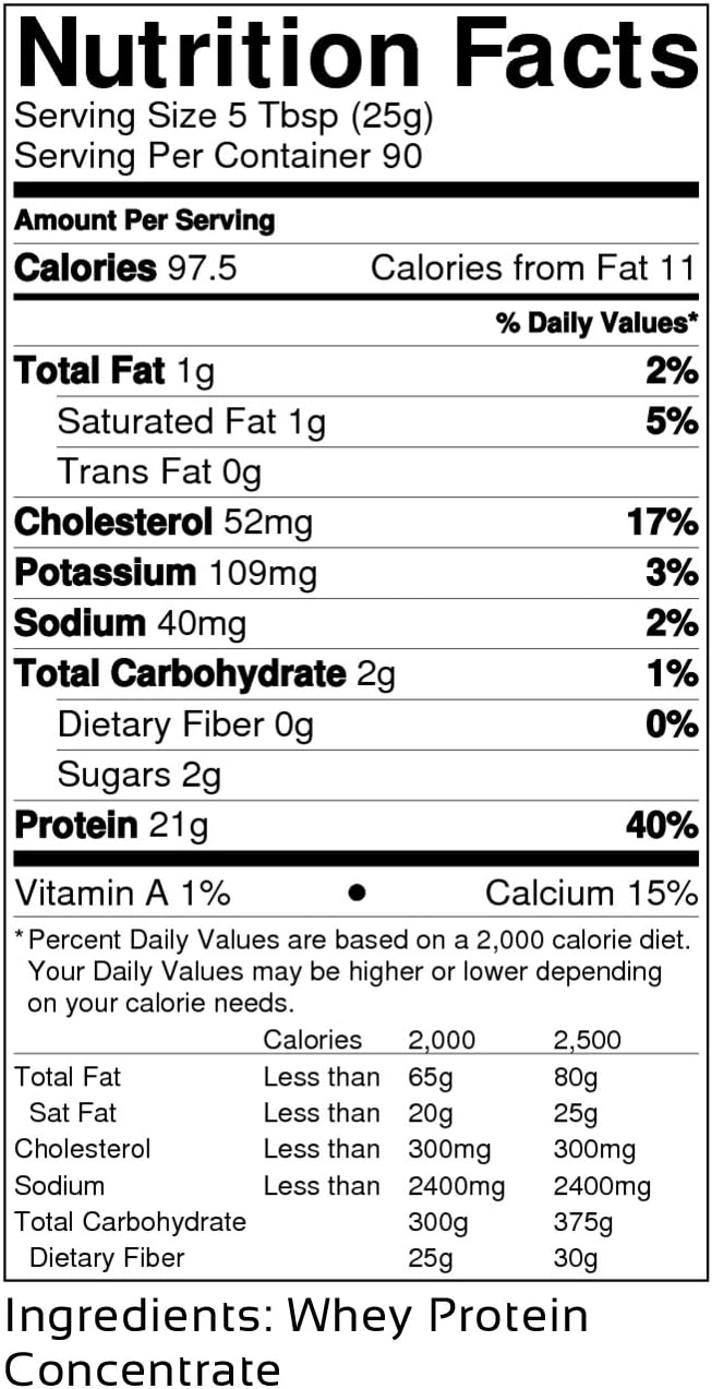 Proteína de Suero de Vaca Pastura, Feliz, 5LB