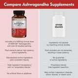 Suplementos Alimenticios Ashwagandha Extracto de raíz 600 mg