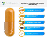 Suplementos Alimenticios Cápsulas de suplemento de cúrcuma