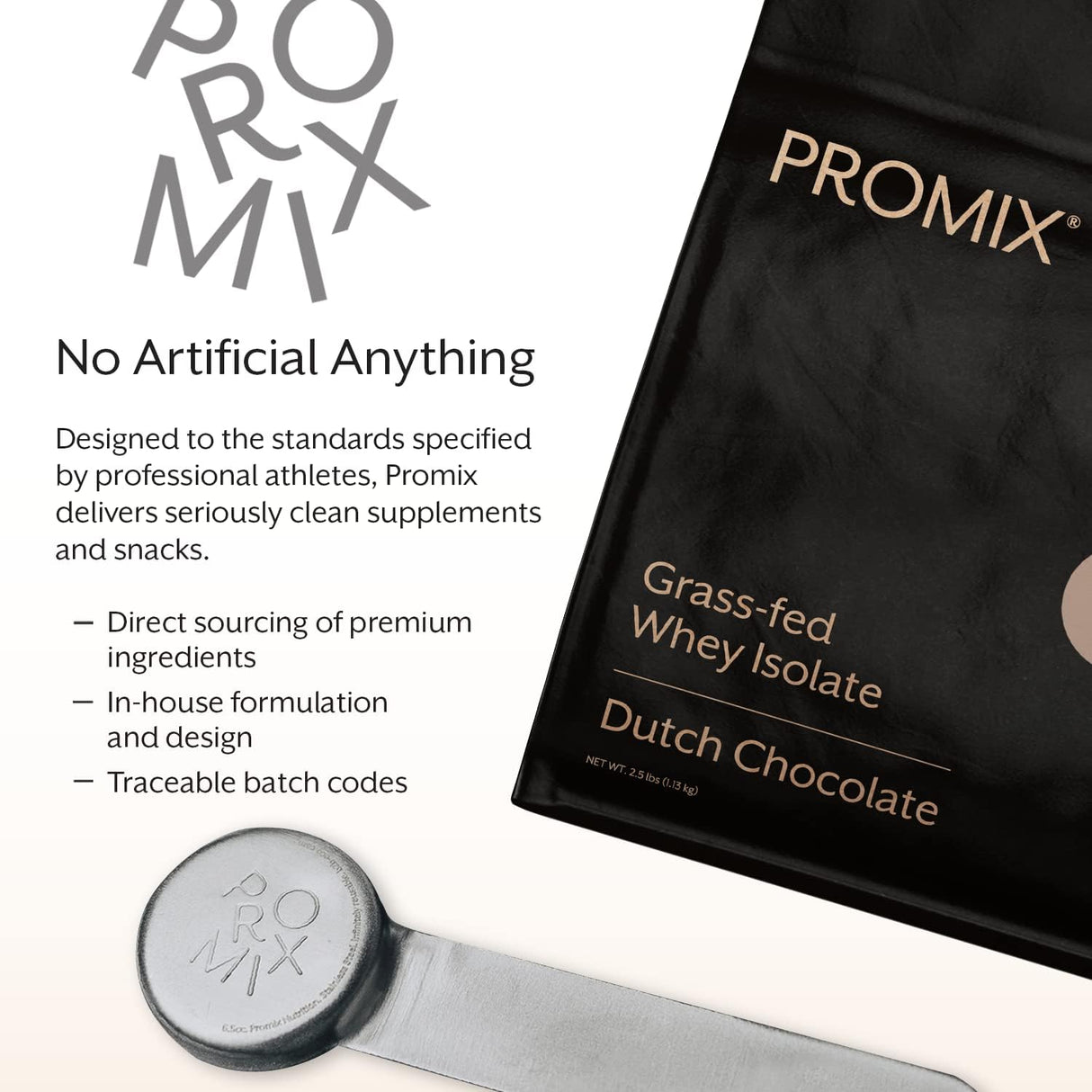 ProMix Nutrition Proteína de Suero Aislada, Chocolate, 2.5 lb
