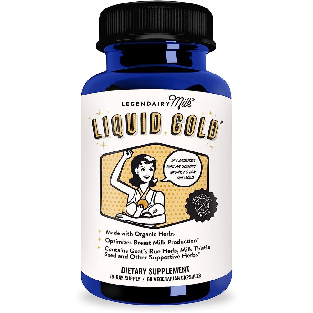 Suplementos Liquid Gold®  de lactancia materna a a base