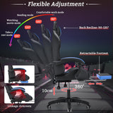 Silla Gamer Ergonómica con Masaje y Luces LED - Modelo XG-1000