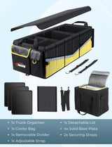 Organizador de Maletero con Nevera, Grande y Plegable
