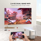 Proyector Mini ONOAYO AY2Pro, WiFi, Bluetooth, 550 ANSI