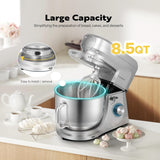 Batidora Multifuncional VIVOHOME 6 en 1 8.5qt 660W 10 Velocidades