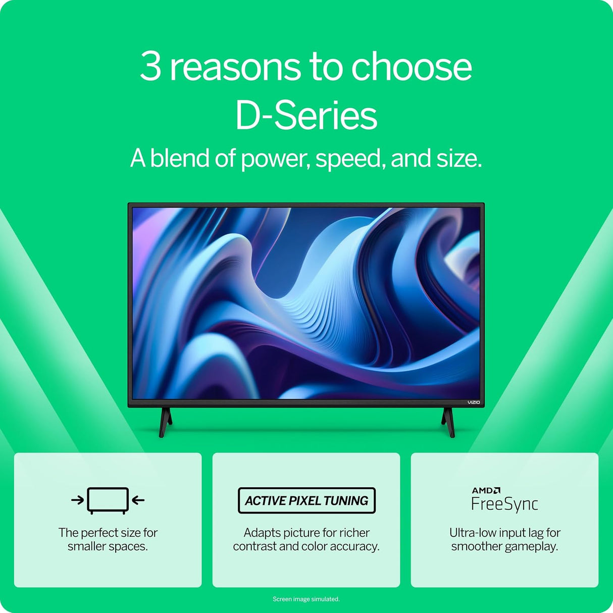 Smart TV VIZIO 24 Full HD, AirPlay, Alexa, D24f-J09 2022