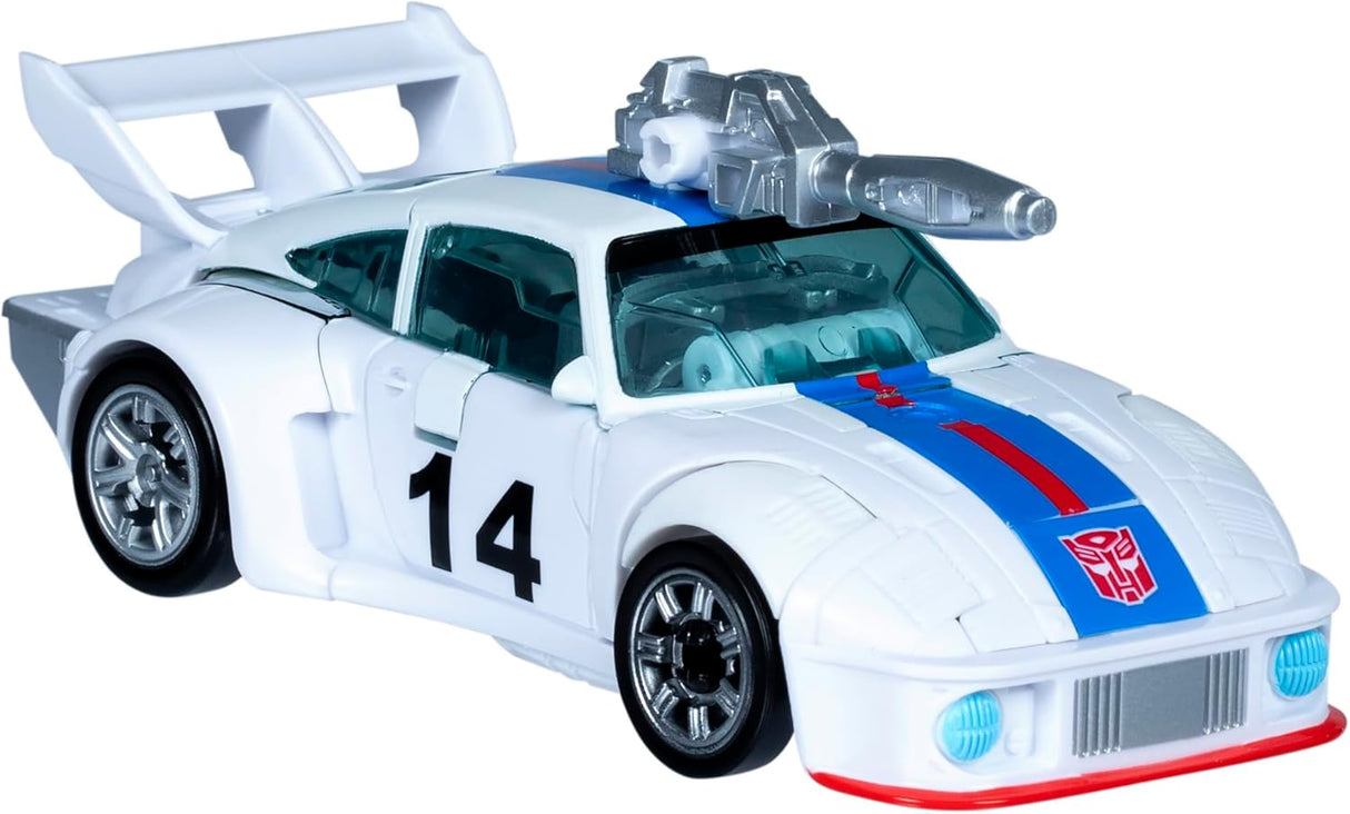 Figurita Autobot Jazz, Transformers, 4.5 Transformable, SS Deluxe