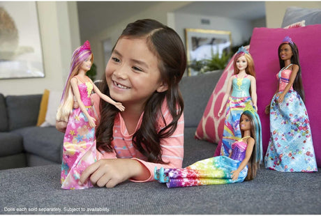 Barbie Dreamtopia Muñeca de Moda y Accesorios, Brunette