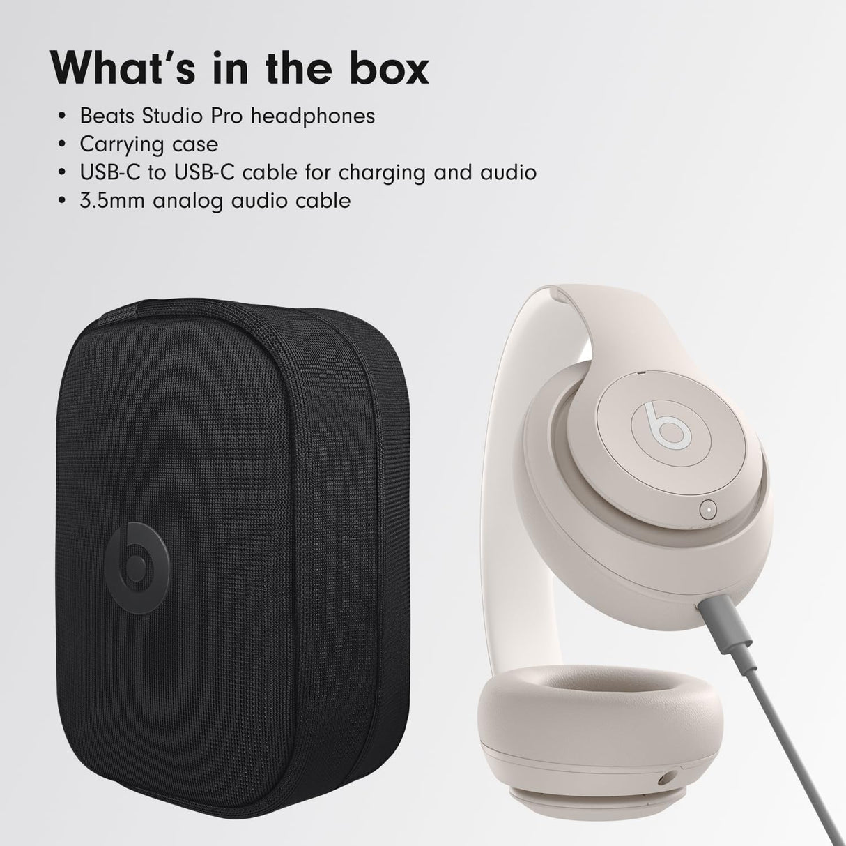 Auriculares Bluetooth Beats Studio Pro, Cancelación de Ruido
