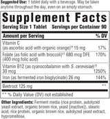 Suplementos Alimenticios  de hierro  MegaFood MGF-057
