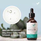 Aceite de Marula Orgánico para Rostro y Cabello, Fórmula Anti-Edad