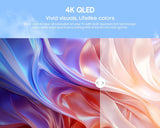 Televisor Outdoor 75 SYLVOX QLED 4K, 2000 Nits, IP55, 2024