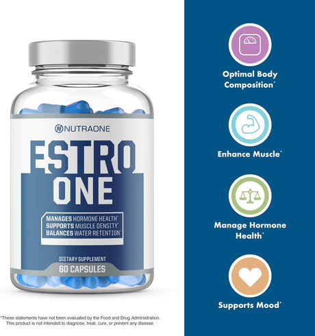 Soporte hormonal para hombres de NutraOne 60 cápsulas NutraOne