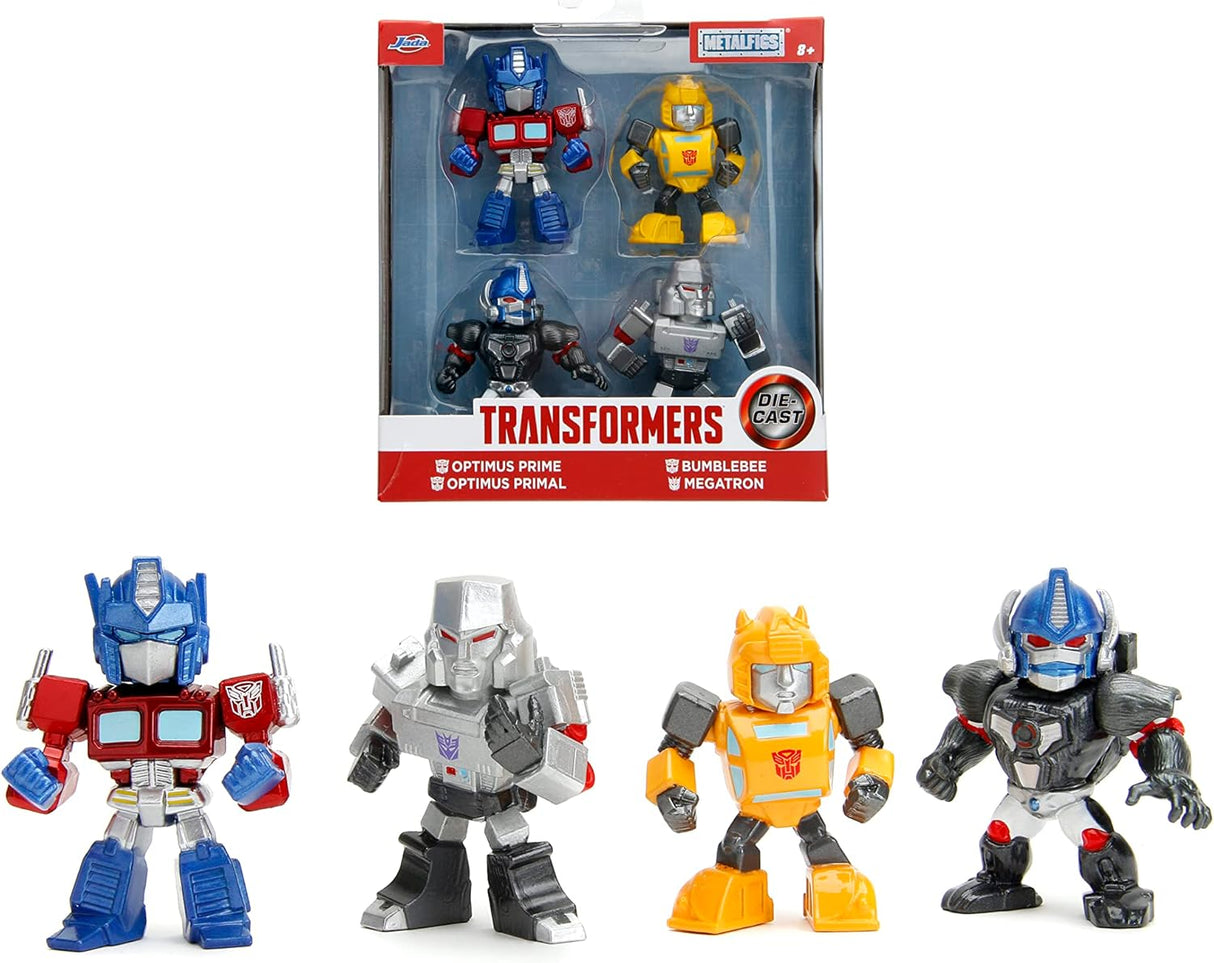 Transformers 2.5 Pack de Figuras de Metal Coleccionables