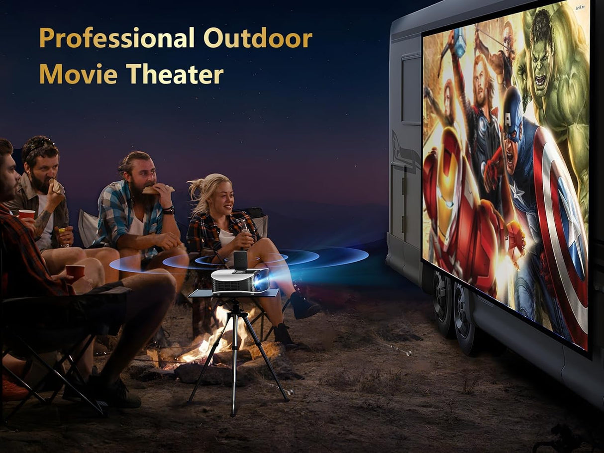 Proyector GooDee 4K Smart, 5G WIFI, Bluetooth, Dolby Audio