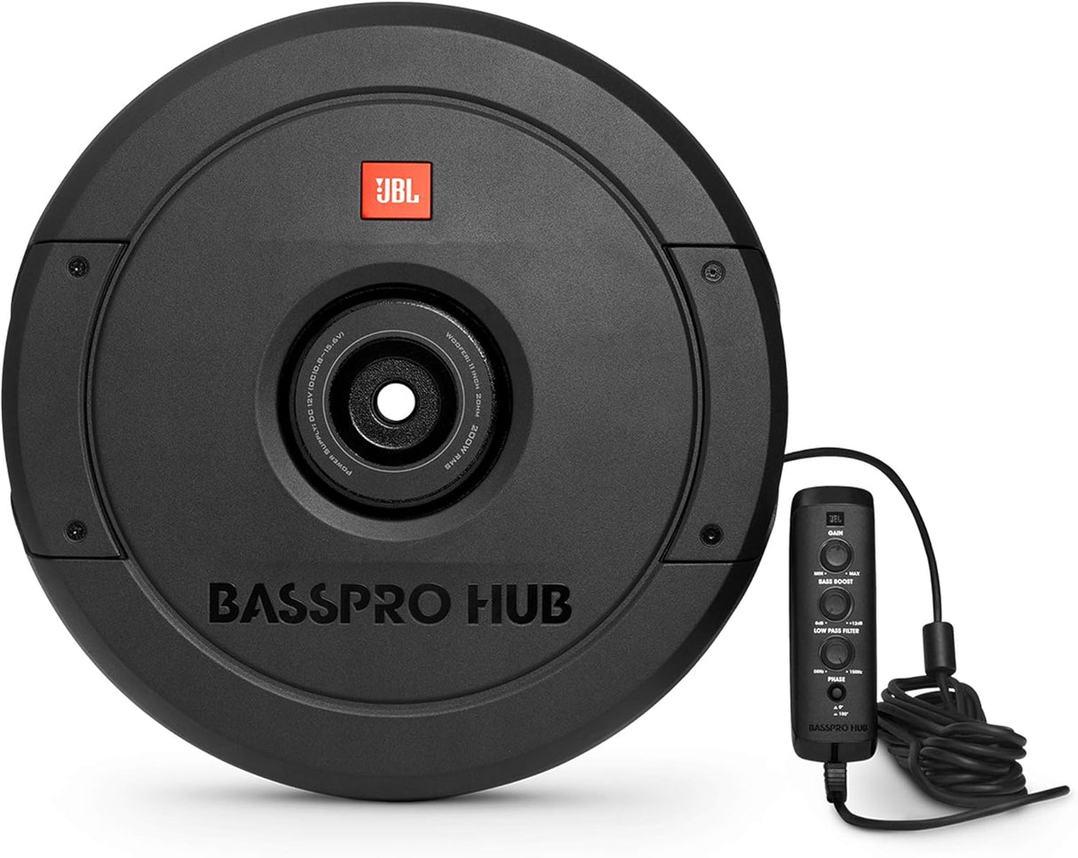Subwoofer JBL Basspro Hub 11 activo, sistema potente