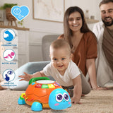 Juguete Musical Tortuga para Bebés - Ideal para 6-18 Meses
