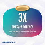 Omega-3 Profesional Oceanblue con D3 – 120 cápsulas