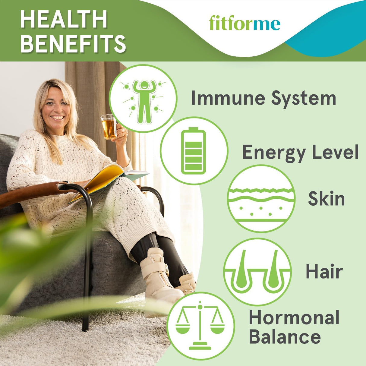Multivitaminas Bariátricas FitForMe con Hierro - 30 Cápsulas