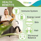 Multivitaminas Bariátricas FitForMe con Hierro - 30 Cápsulas