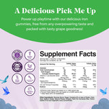 Kids Iron Gummies - Suplemento de Hierro, B12, Folato y C, 90 Cápsulas