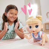 Muñeca bebé que gatea, Baby Alive, 10.75 pulgadas, Harper Hugs
