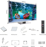Televisor Smart 24 SYLVOX FHD 1080P, 12V, WiFi, Limo Series