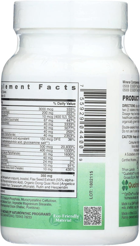 Multivitamínico para Adolescentes - MICHAEL'S - 60 Tabletas