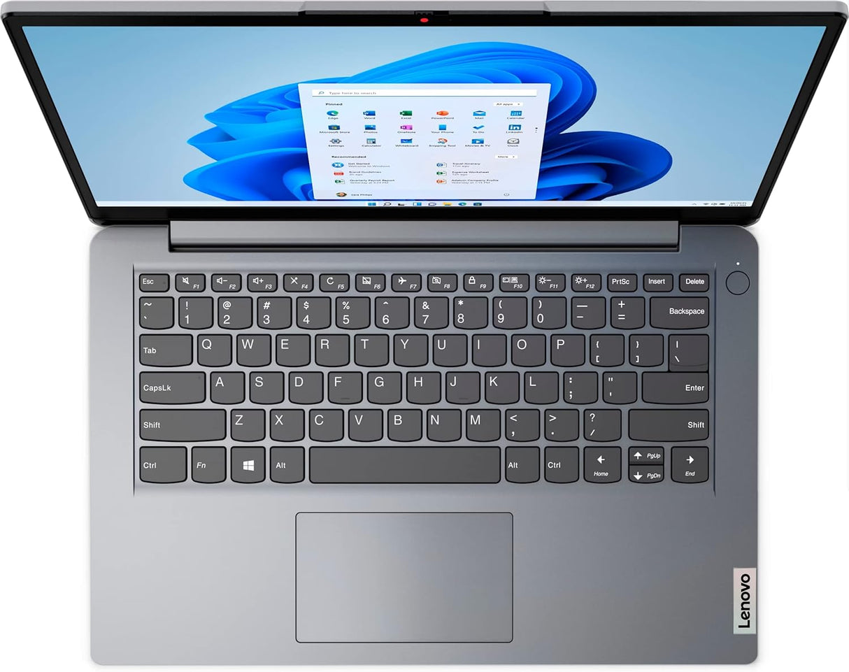 Laptop con luz fina pantalla HD 4 GB de RAM 64 GB eMMC WiFi