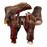 Juego de pies y manos de broma para decoración de Halloween