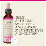 Remedios florales originales de Bach manzana de cangrejo