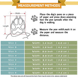 Hcpet Botas de perro transpirables para pavimento caliente, botines de perro resistentes al calor con correas reflectantes, protectores de patas para cachorros al aire libre con suela de goma para senderismo y correr