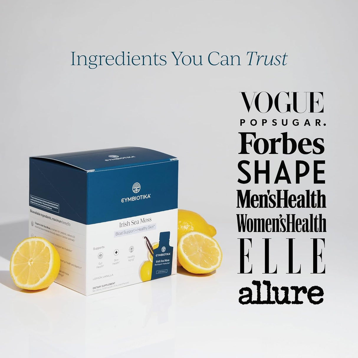 Suplemento de Seta Címbiotika con Aloe y Minerales, 52 serv.