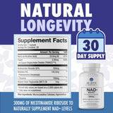 Suplemento de ribósido de nicotinamida DR EMIL NUTRITION